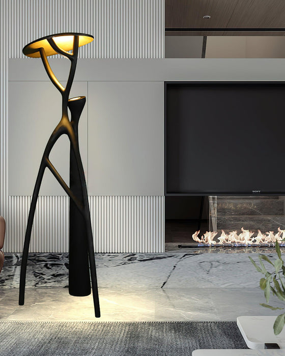 Gothic Tree Sculpture Floor Lamp - DWHOME