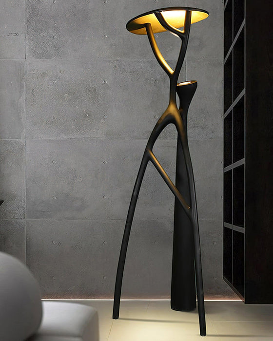 Gothic Tree Sculpture Floor Lamp - DWHOME