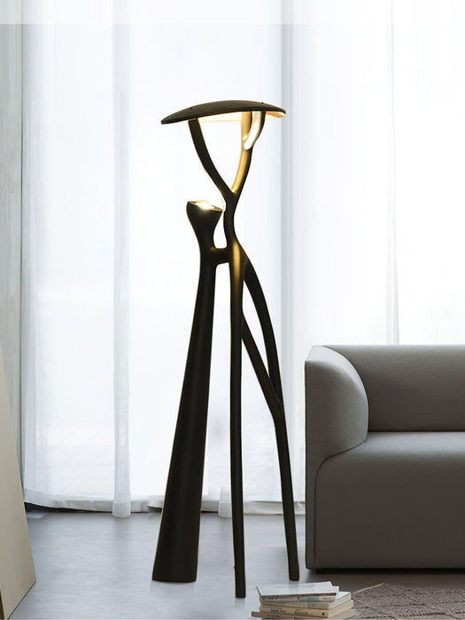 Gothic Tree Sculpture Floor Lamp - DWHOME