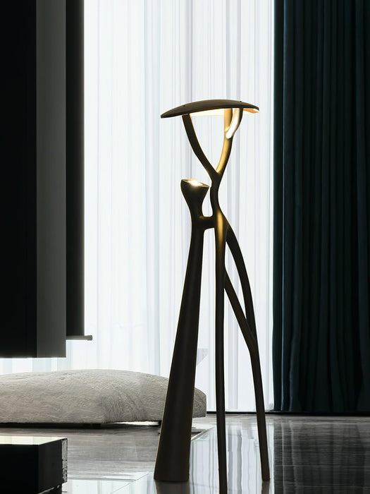 Gothic Tree Sculpture Floor Lamp - DWHOME
