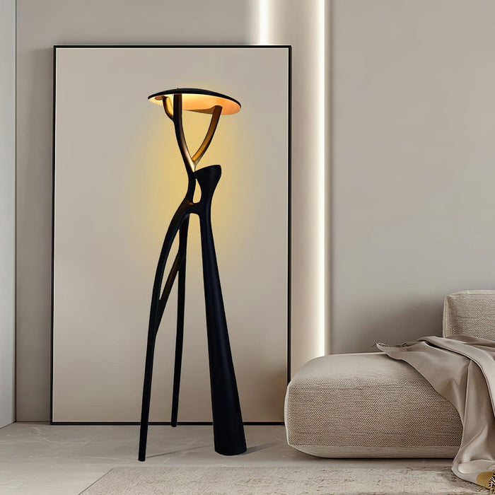 Gothic Tree Sculpture Floor Lamp - DWHOME