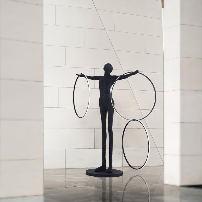 Trinity Life Sculpture Floor Lamp - DWHOME
