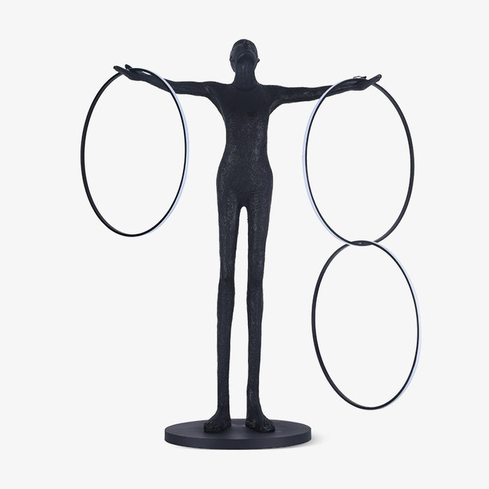 Trinity Life Sculpture Floor Lamp - DWHOME