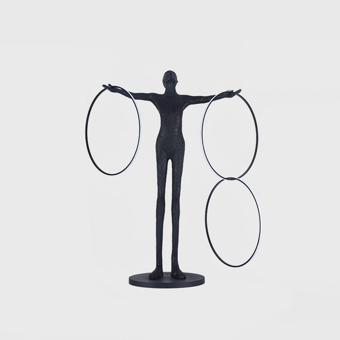 Trinity Life Sculpture Floor Lamp - DWHOME