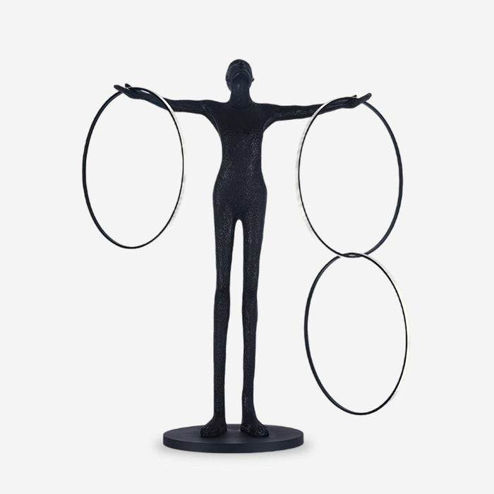 Trinity Life Sculpture Floor Lamp - DWHOME