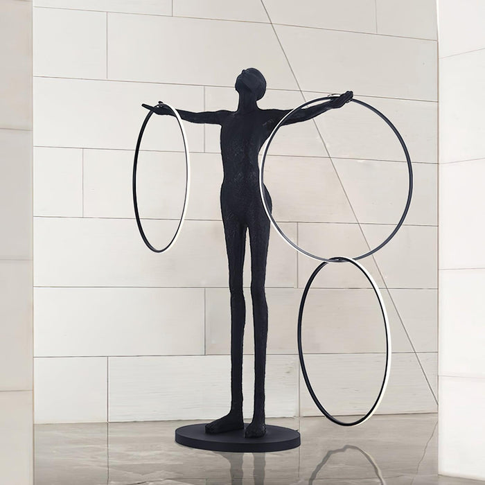 Trinity Life Sculpture Floor Lamp - DWHOME