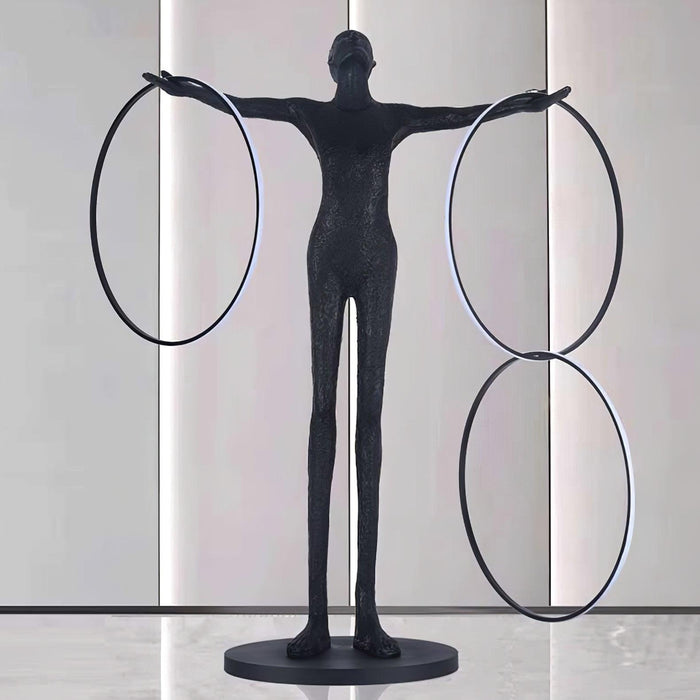 Trinity Life Sculpture Floor Lamp - DWHOME