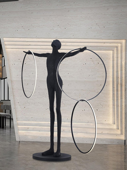 Trinity Life Sculpture Floor Lamp - DWHOME