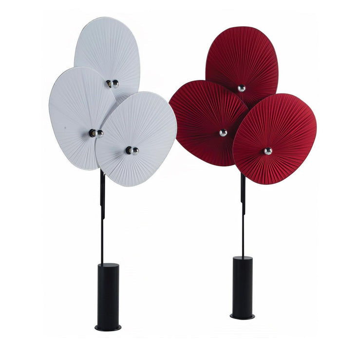 Triple Floral Floor Lamp-DWHOME