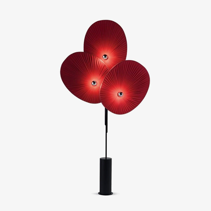 Triple Floral Floor Lamp-DWHOME