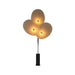 Triple Floral Floor Lamp-DWHOME
