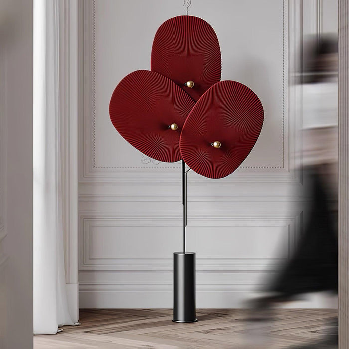 Triple Floral Floor Lamp-DWHOME