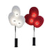Triple Floral Floor Lamp-DWHOME