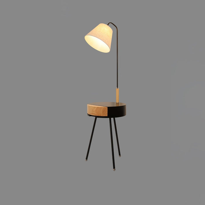 Tripod Fabric Floor Lamp-DWHOME