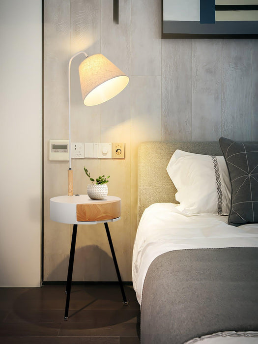 Tripod Fabric Floor Lamp-DWHOME