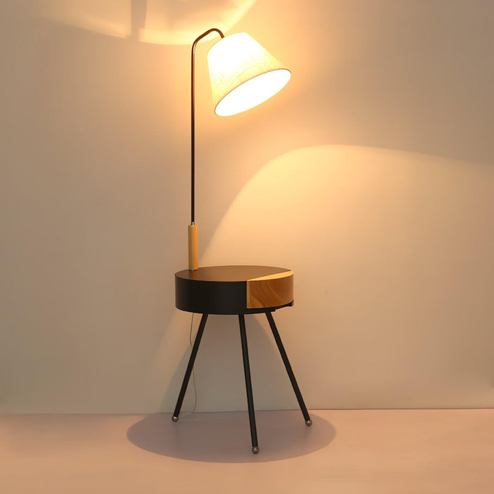Tripod Fabric Floor Lamp-DWHOME