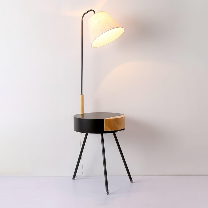 Tripod Fabric Floor Lamp-DWHOME