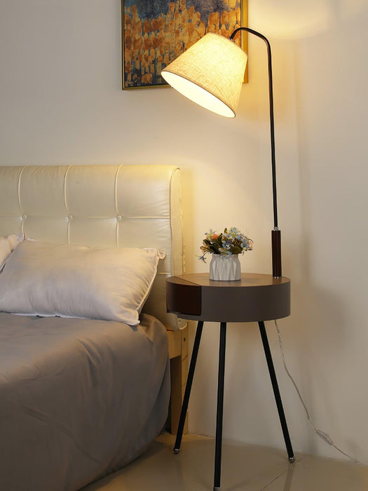 Tripod Fabric Floor Lamp-DWHOME