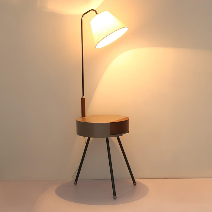 Tripod Fabric Floor Lamp-DWHOME