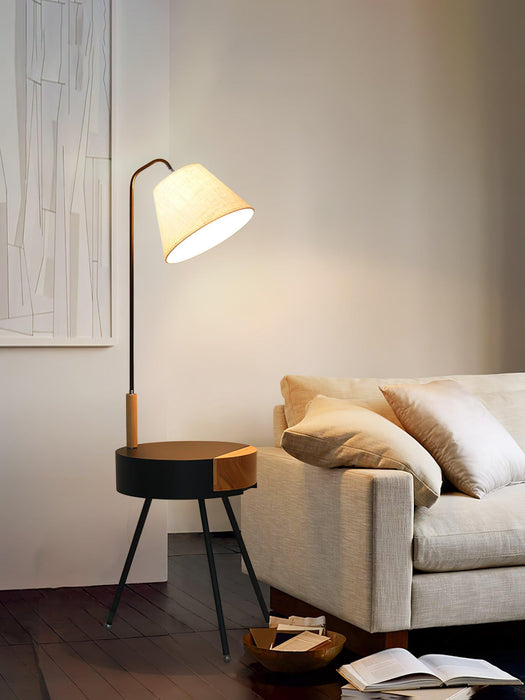 Tripod Fabric Floor Lamp-DWHOME
