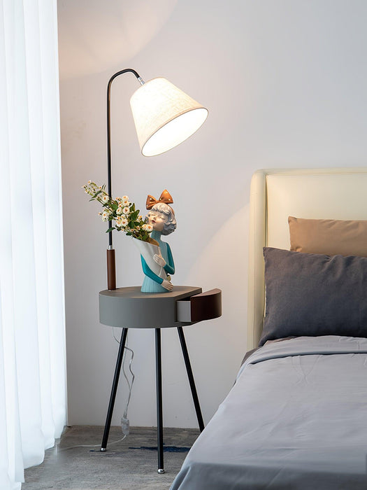 Tripod Fabric Floor Lamp-DWHOME