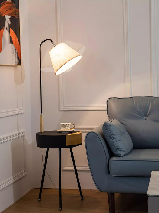 Tripod Fabric Floor Lamp-DWHOME