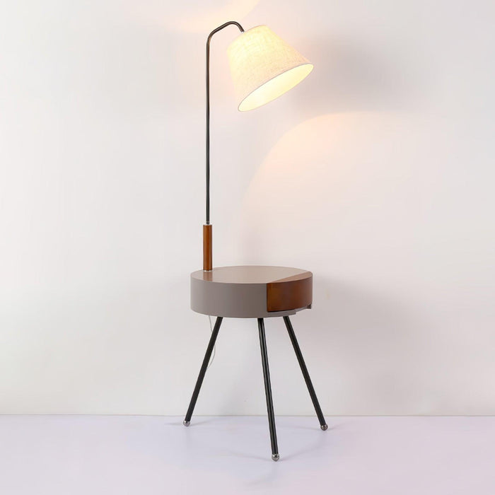 Tripod Fabric Floor Lamp-DWHOME