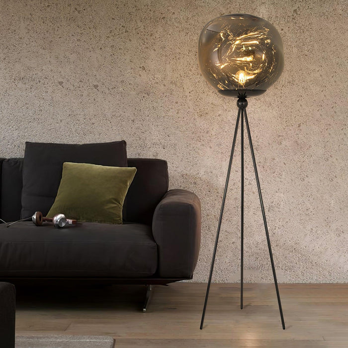 Lava Tripod Rock Floor Lamp-DWHOME