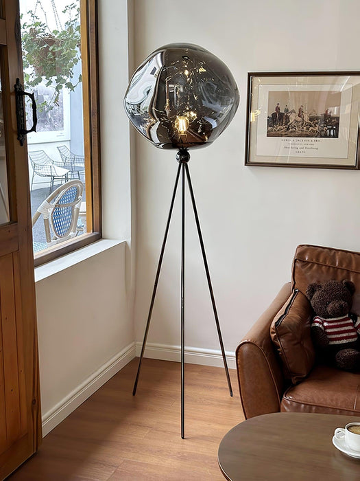 Lava Tripod Rock Floor Lamp-DWHOME