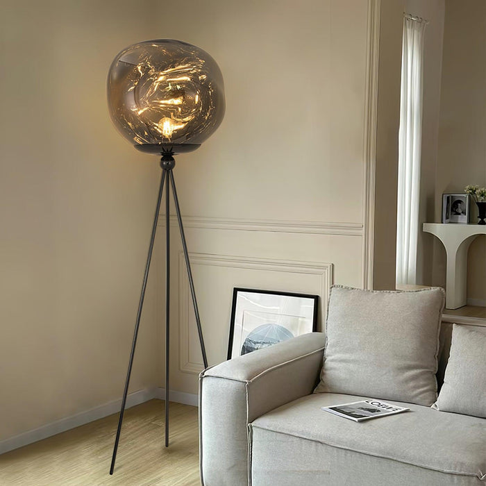 Lava Tripod Rock Floor Lamp-DWHOME