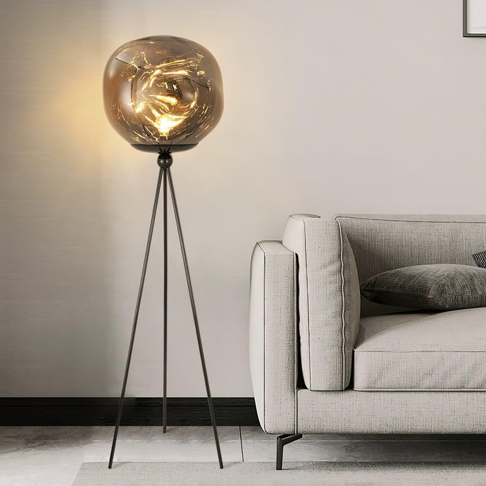 Lava Tripod Rock Floor Lamp-DWHOME