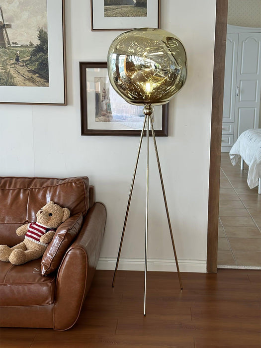 Lava Tripod Rock Floor Lamp-DWHOME