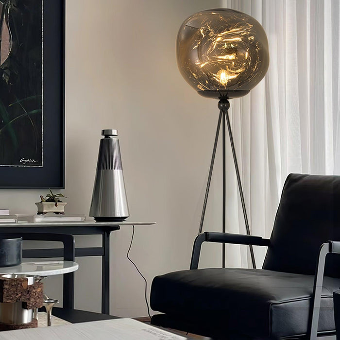 Lava Tripod Rock Floor Lamp-DWHOME