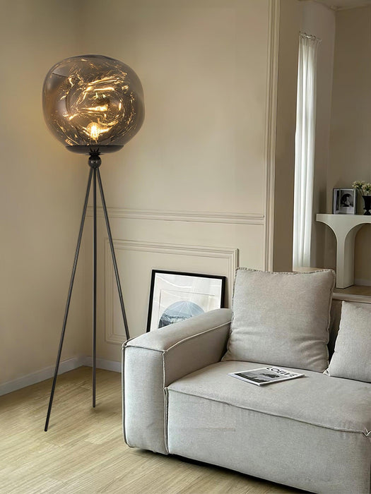 Lava Tripod Rock Floor Lamp-DWHOME