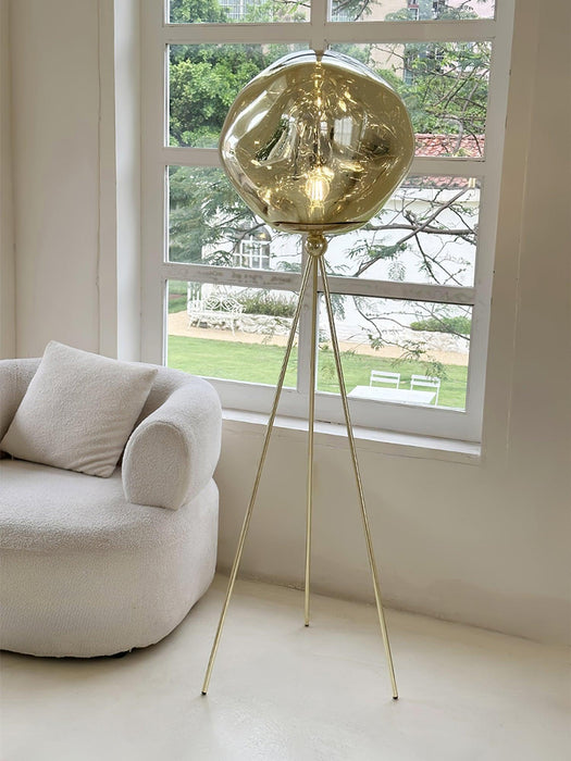 Lava Tripod Rock Floor Lamp-DWHOME