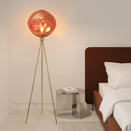 Lava Tripod Rock Floor Lamp-DWHOME