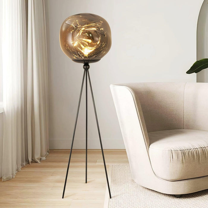 Lava Tripod Rock Floor Lamp-DWHOME