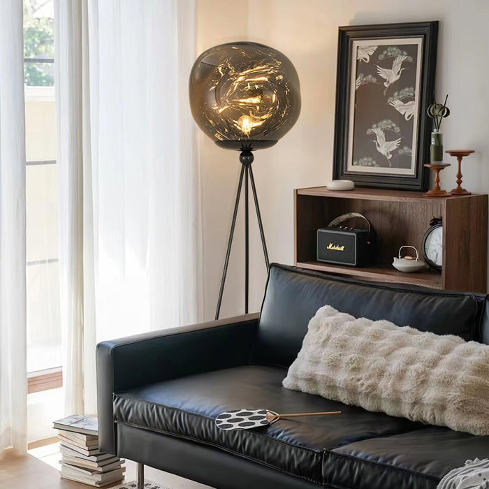 Lava Tripod Rock Floor Lamp-DWHOME