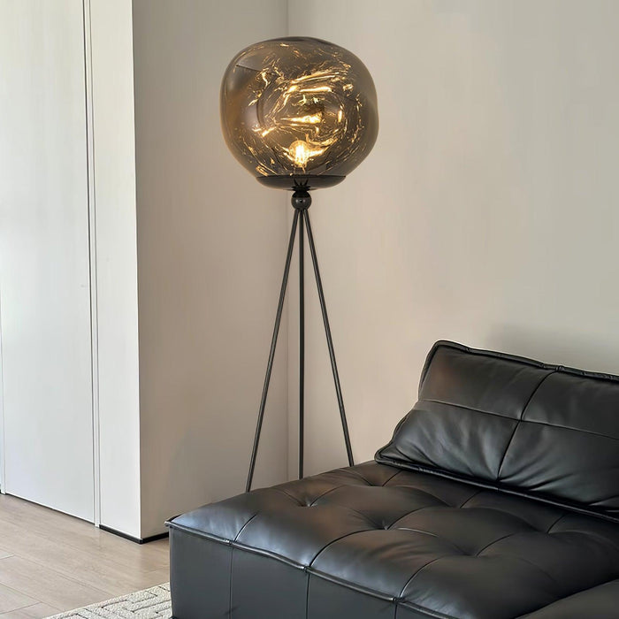 Lava Tripod Rock Floor Lamp-DWHOME