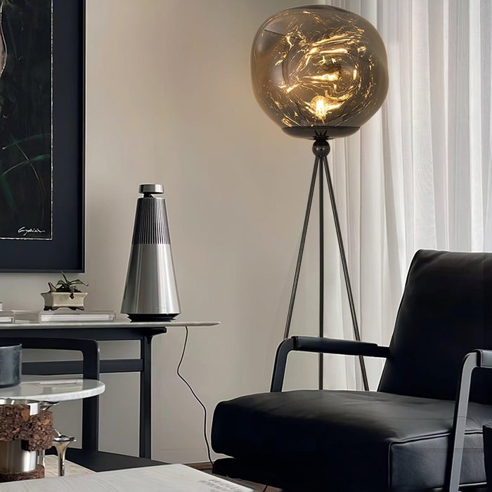 Lava Tripod Rock Floor Lamp-DWHOME