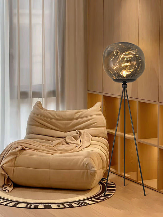 Lava Tripod Rock Floor Lamp-DWHOME