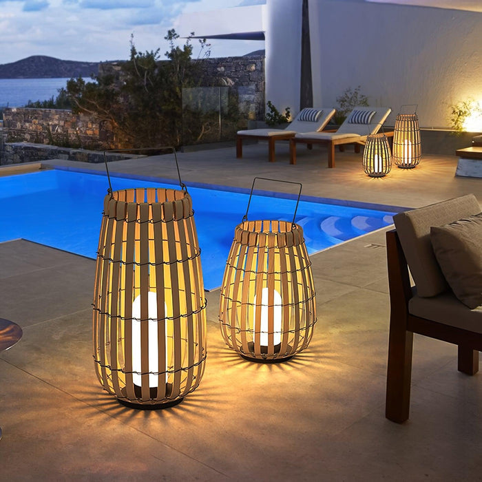 Tropic Braid Lantern Outdoor Lamp-DWHOME