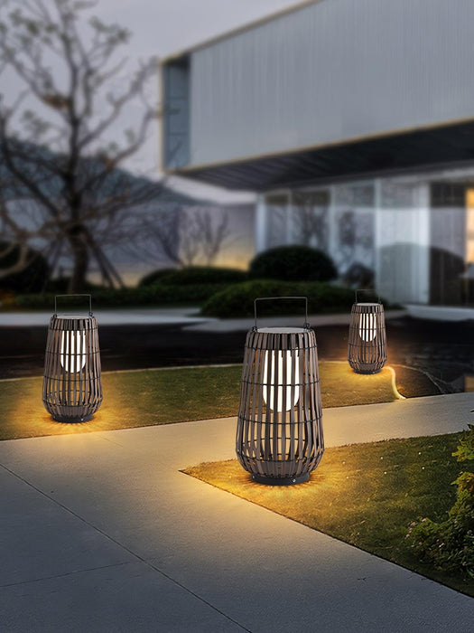 Tropic Braid Lantern Outdoor Lamp-DWHOME