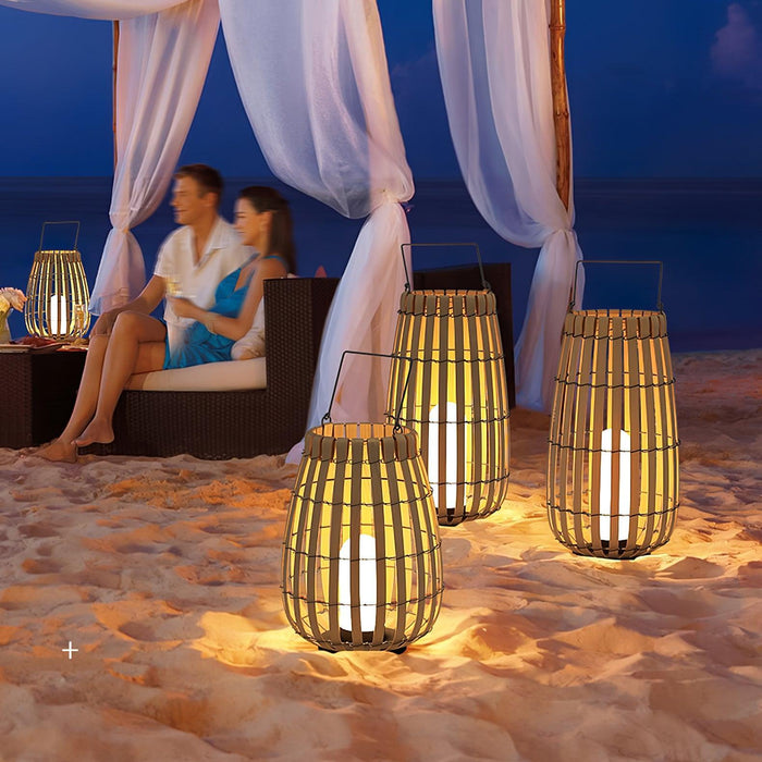 Tropic Braid Lantern Outdoor Lamp-DWHOME
