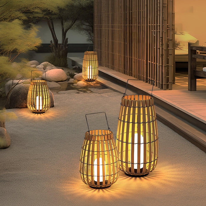 Tropic Braid Lantern Outdoor Lamp-DWHOME