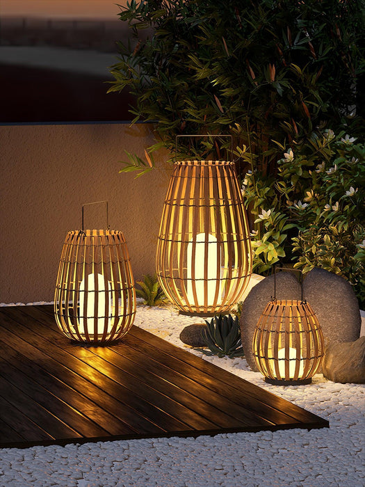 Tropic Braid Lantern Outdoor Lamp-DWHOME