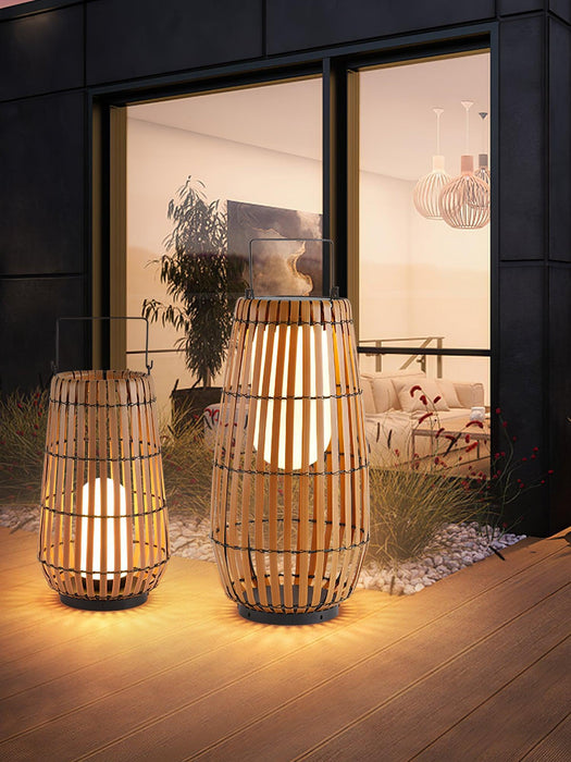 Tropic Braid Lantern Outdoor Lamp-DWHOME