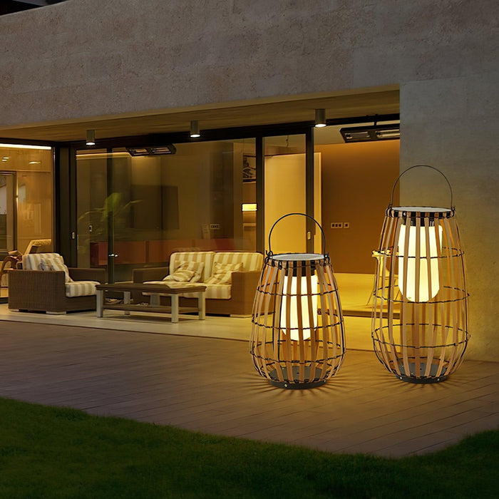 Tropic Braid Lantern Outdoor Lamp-DWHOME