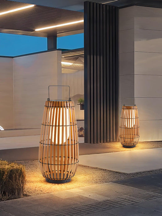 Tropic Braid Lantern Outdoor Lamp-DWHOME