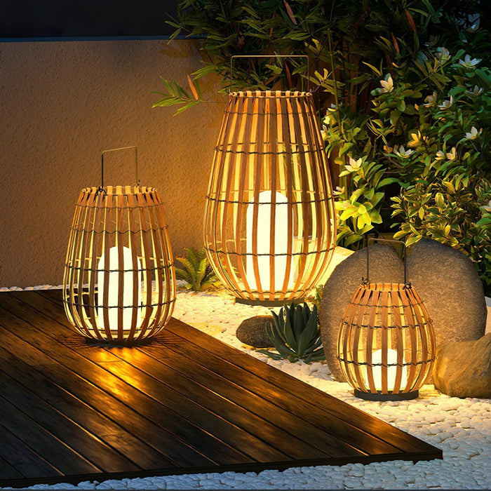 Tropic Braid Lantern Outdoor Lamp-DWHOME